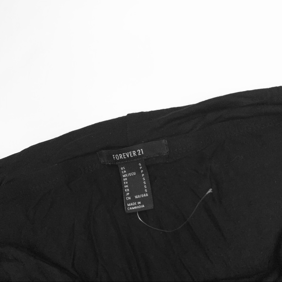 Forever 21 Foldover Fitted Top - Picture 6 of 9